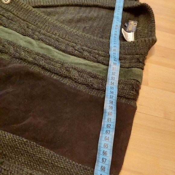 BUGATCHI WOOL CARDIGAN SWEATER Large - Picture 6 of 8